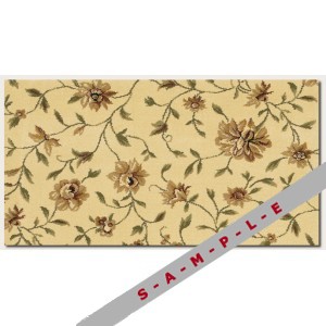 Augusta Floral CB43-0001 carpet, Couristan