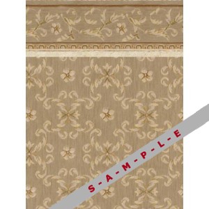 Chalet Fleur Beige carpet, Nourison