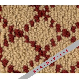 Charmant Carmine carpet, Masland