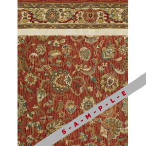 Kashan Elite Ember carpet, Nourison