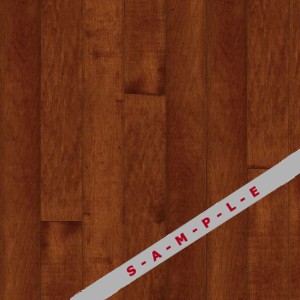 Maple - Cherry Gloss hardwood floor, Bruce