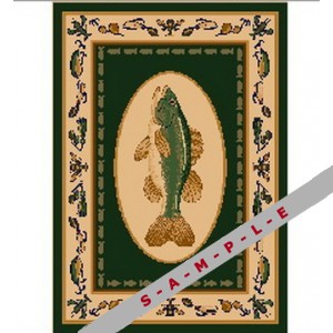 Fishtales carpet, Milliken