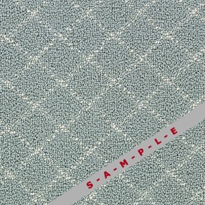 Garden Trellis Soulful Blue carpet, Hibernia Woolen Mills