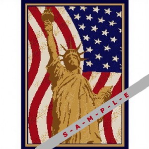Lady Liberty carpet, Milliken