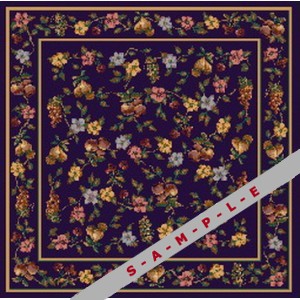 Lorelei Onyx Square carpet, Milliken