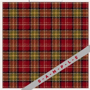 Sinclair tartan brick carpet, Milliken