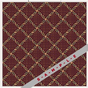 Springdate Garnet carpet, Milliken