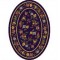 Lorelei Onyx Oval. Milliken. Carpet