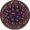 Lorelei Onyx Round. Milliken. Carpet