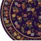 Lorelei Onyx Round carpet, Milliken
