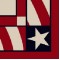 Patriotic Welcome carpet, Milliken