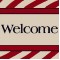 Patriotic Welcome carpet, Milliken